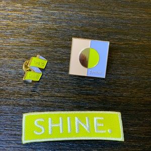 Kendra Scott Pin and Patch Set “SHINE”